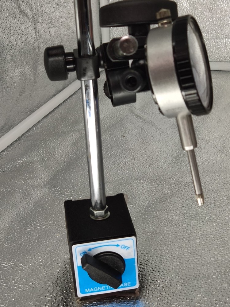 Magnetic Base Holder Adjustable Pole for Dial Indicator & Test Gauge
