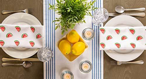DII Watermelon Collection Kitchen, Table Runner, 14x72, Hello Summer