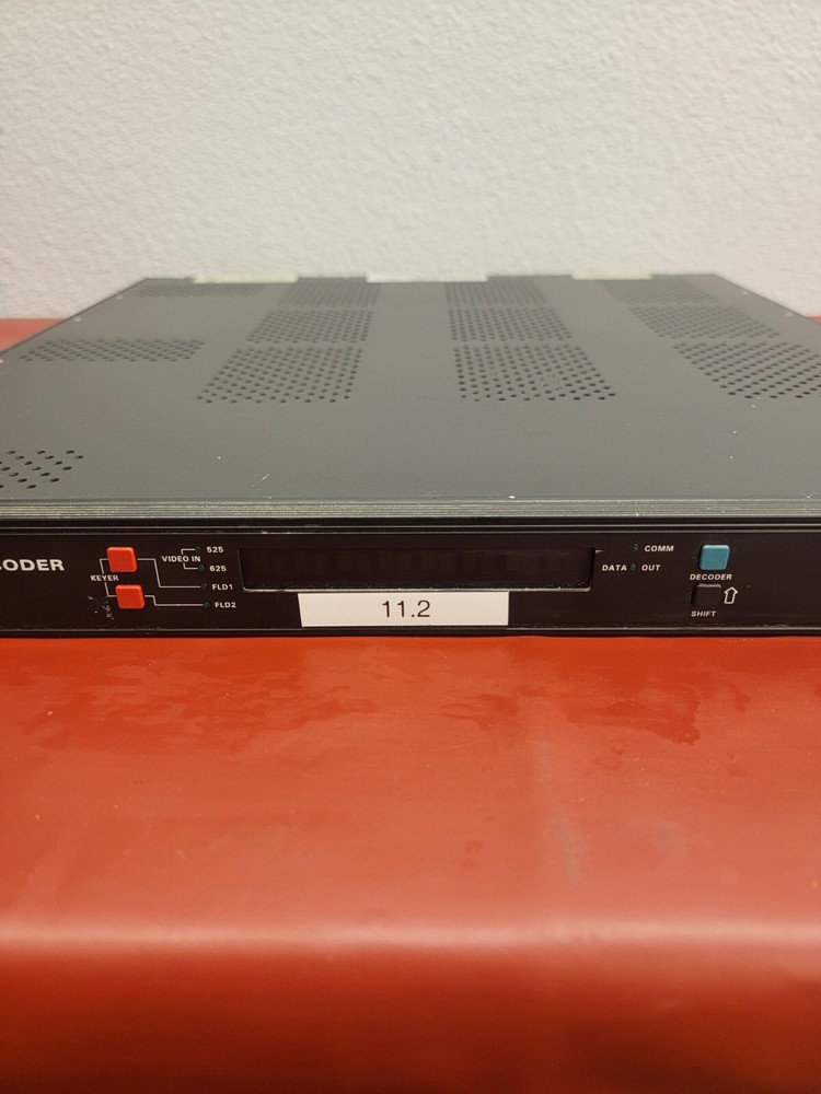 Evertz Model 8084 Digital Closed Captioning Encoder. Fast Shipping!