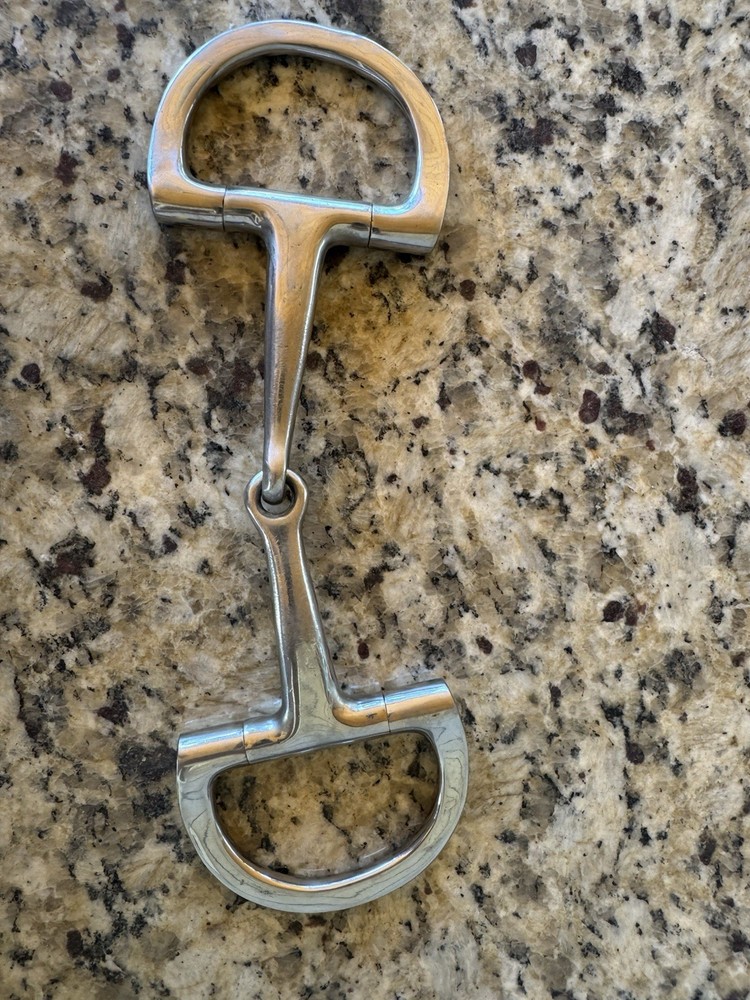 Stainless Steel D Ring Snaffle Bit