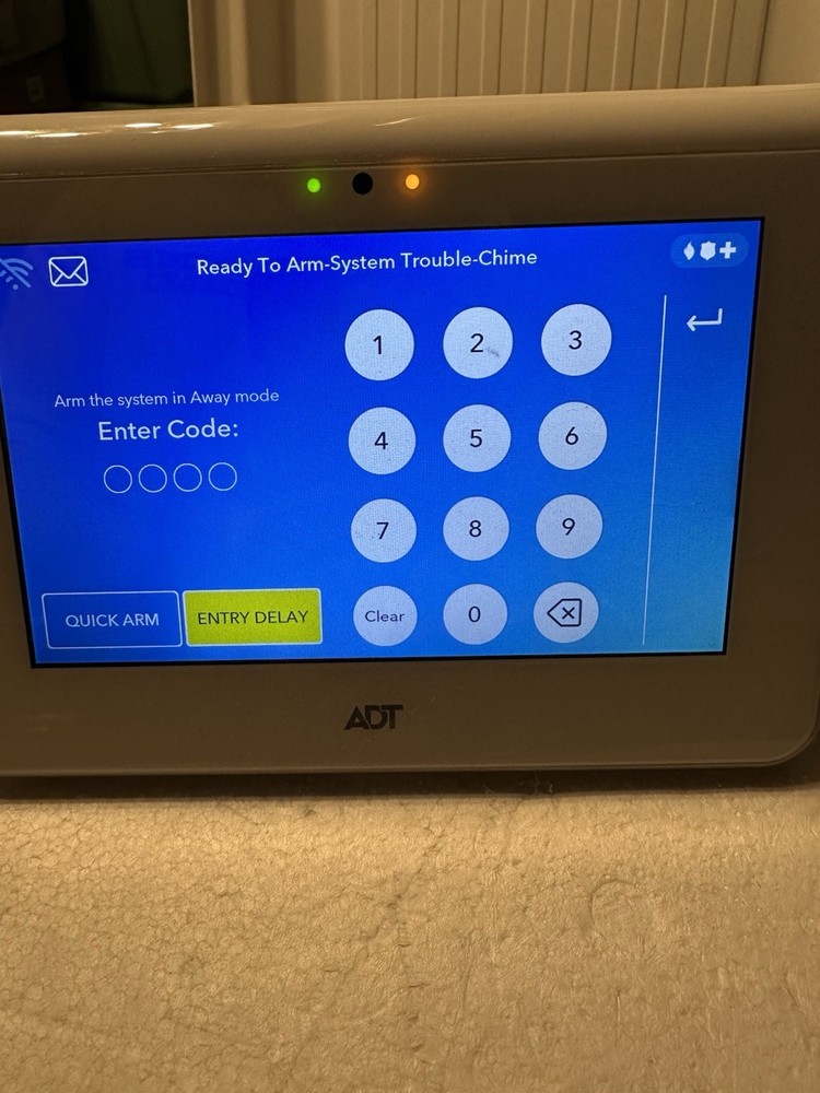 ADT 7" Touchscreen All-in-One Security Control Panel ADT7AIO-1