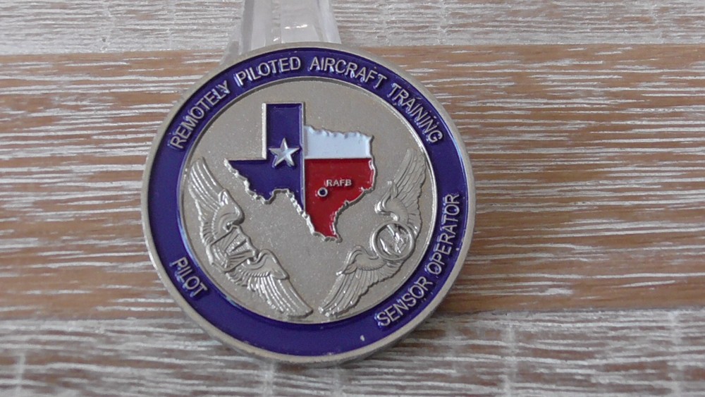 USAF 558th Flying Training Squadron Challenge Coin #A616
