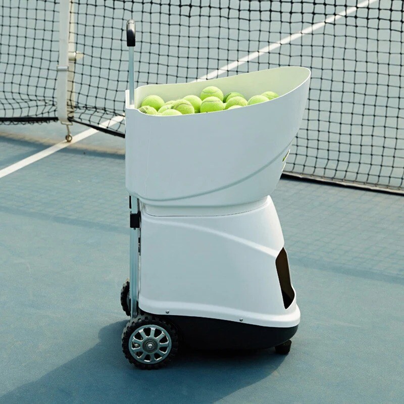 Intelligent Electronic Tennis Ball Machine Portable Tee with Remote Control