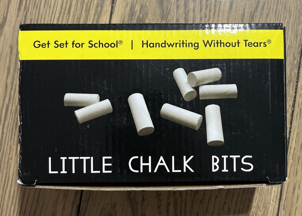 LITTLE CHALK BITS  (Handwriting Without Tears)
