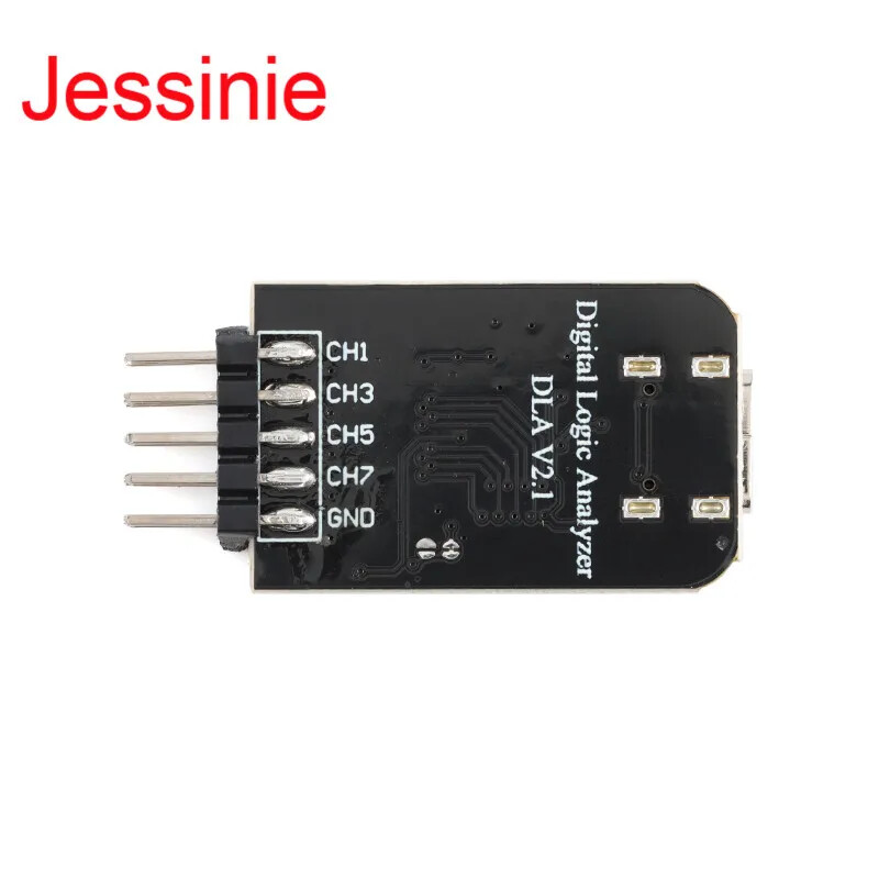 8 Channels Mini Logic Analyzer 8CH 24MHZ USB-C for ARM FPGA Debugging
