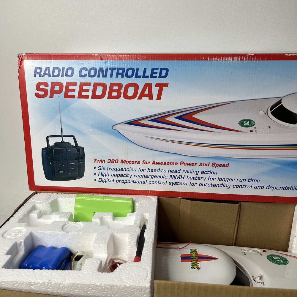 Harbor Freight Tools Neptune RC Speed Boat Twin 380
