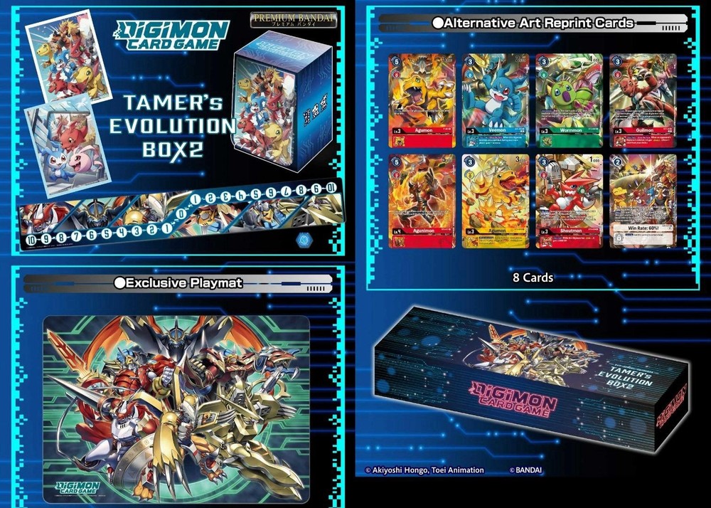 Digimon Card Game Tamer’s Evolution Box 2; PB-06 Sealed New