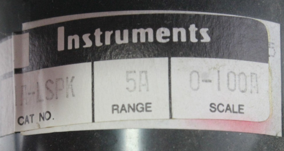 Crompton 016-02 AA-LSPK Enclosed Panel Meter