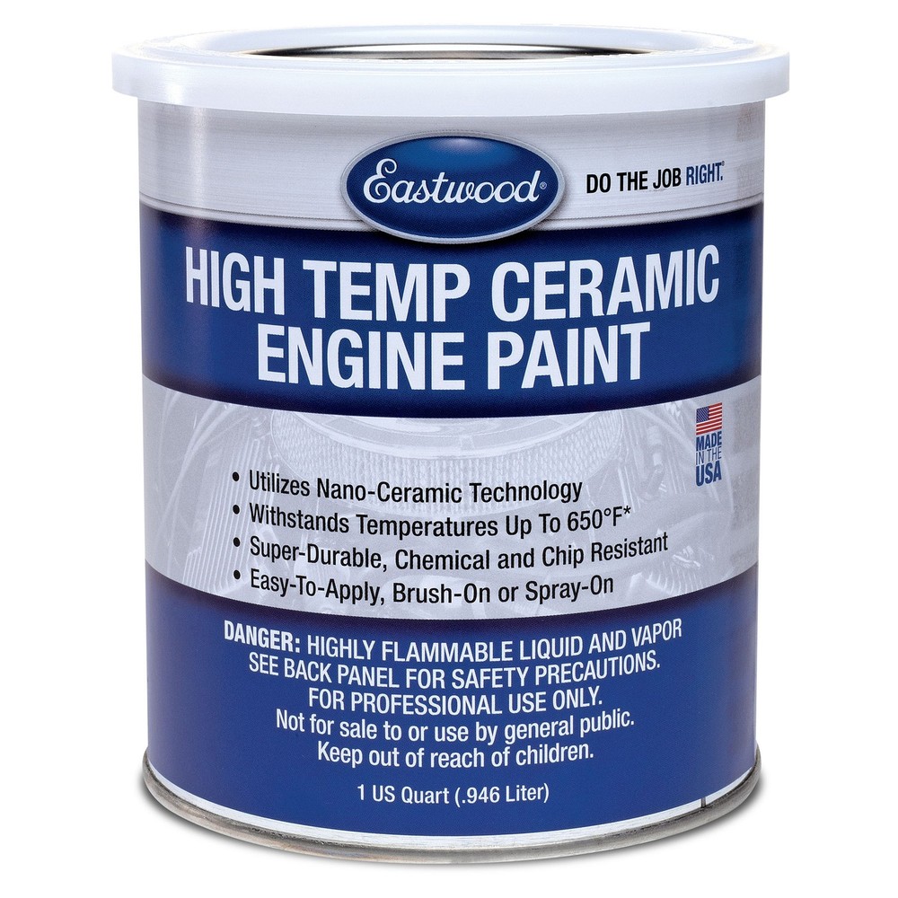 Eastwood Buick Red High Temperature Ceramic Engine Paint and Activator