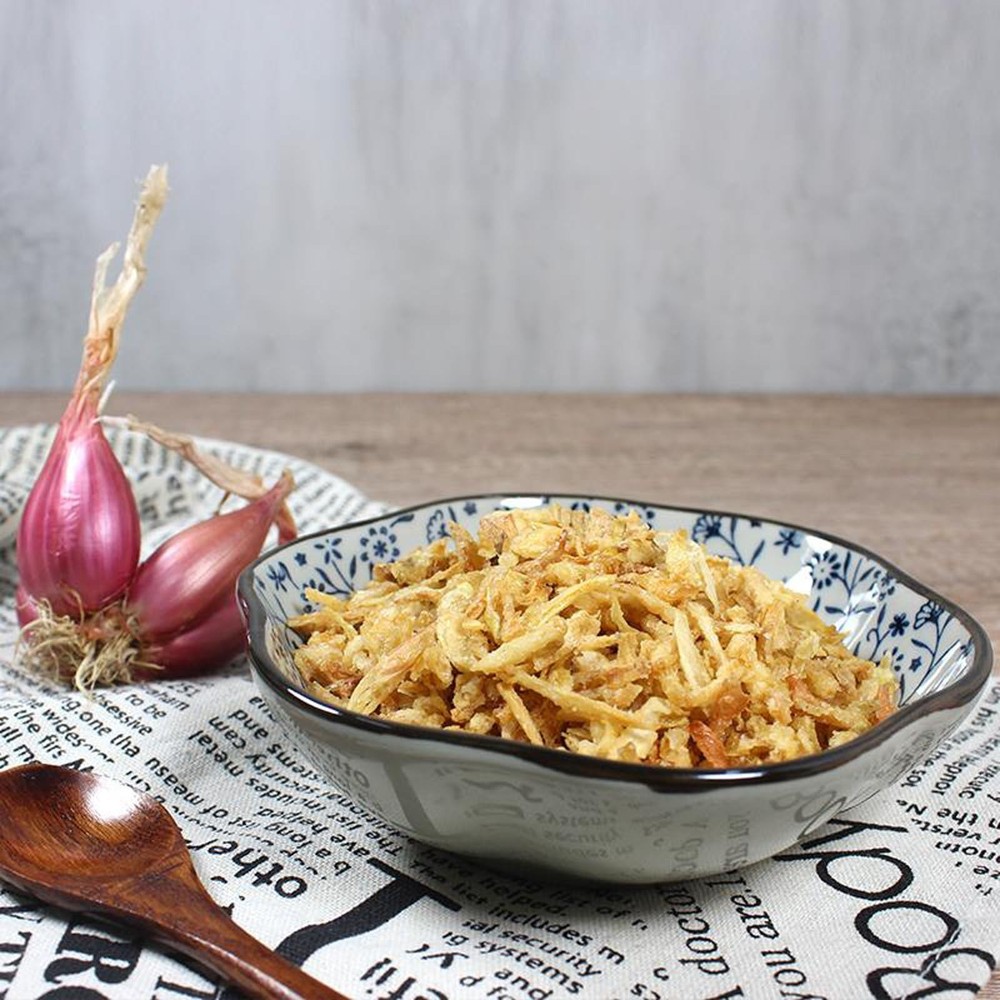XCVFDVOR Crispy Fried Garlic 5.6oz*1 pack & Crispy Fried Shallots 5.6oz*1 pac...