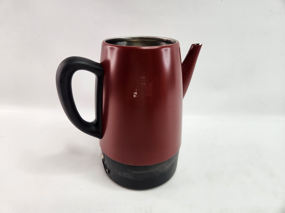 Non-Working - Moss & Stone Electric Coffee Percolator – Red Body Coffee Maker