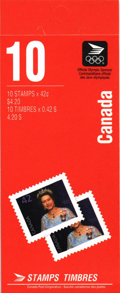Canada 1991 Yvert C 1224a Basic Queen Elizabeth II MNH VF