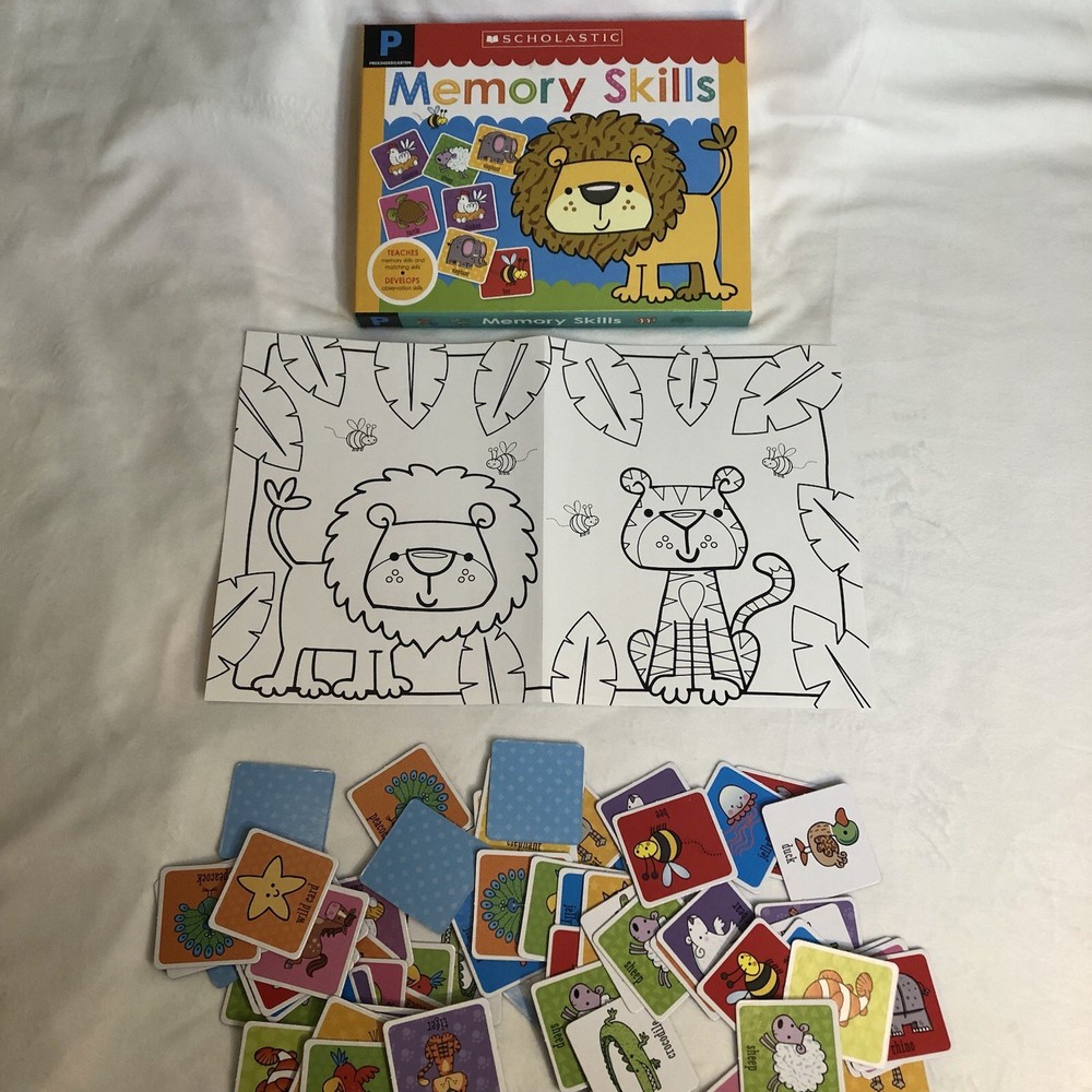 Scholastic Memory Skills PreKindergarten Game