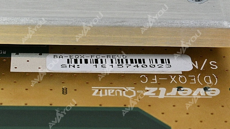 Evertz EQX-FC Frame Controller Module for EXQ Router Frame, Rev.D