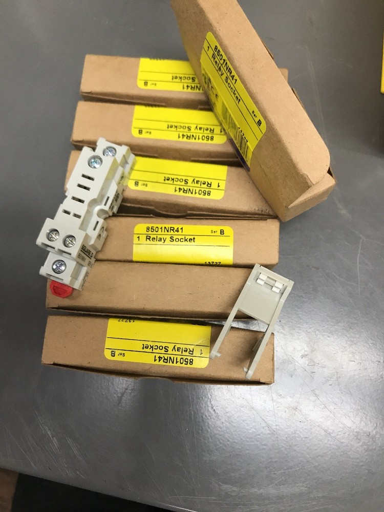 SQUARE D, SOCKET RELAY, 2DT93, 8501NR41, 15 AMP, *NEW SURPLUS*