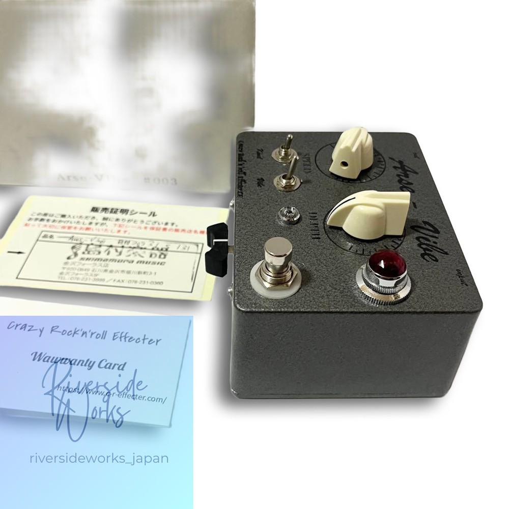 Crazy Rock'n'roll Effecter Arse-Vibe