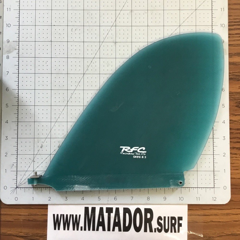 RAINBOW RFC D Fin Skeg 8.5” Surfboard Fin Surfing