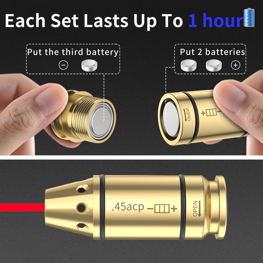 Tipfun Laser Bore Sights for red laser