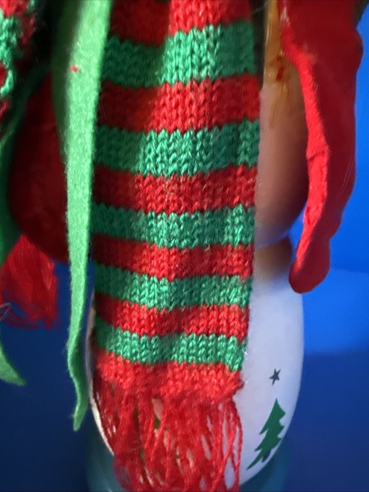 St. Nicholas Square Large Snowman Nutcracker! GUC! 14”