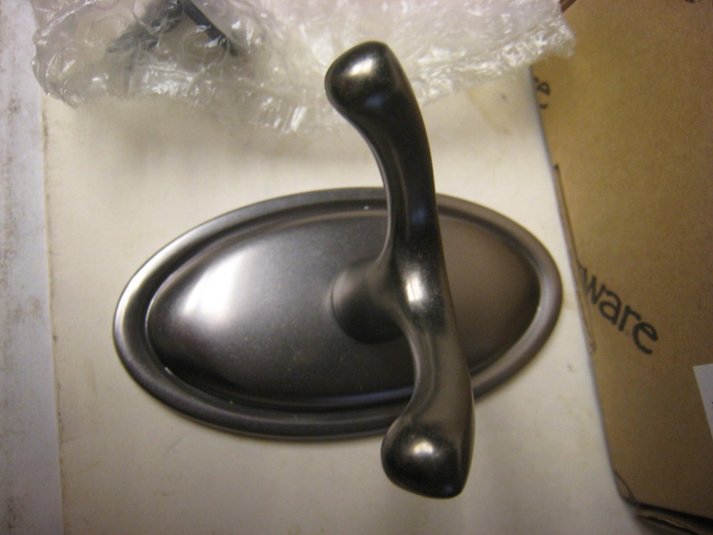 Rusticware (8403WP) MAPLERIDGE ROBE HOOK WEATHERED PEWTER - New in Box