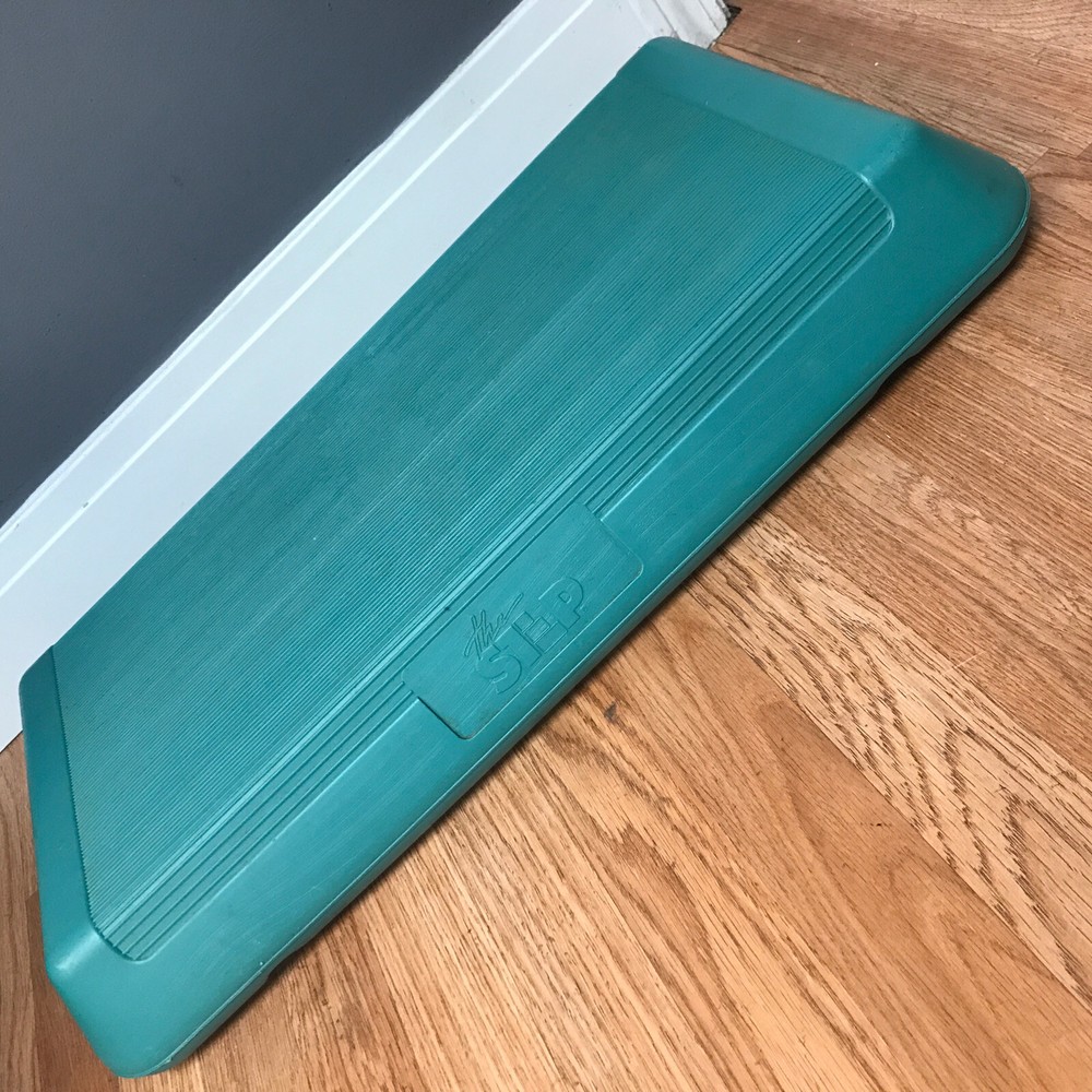 The Step 1990's Original Aerobic Exercise Platform Workout Gear No Risers