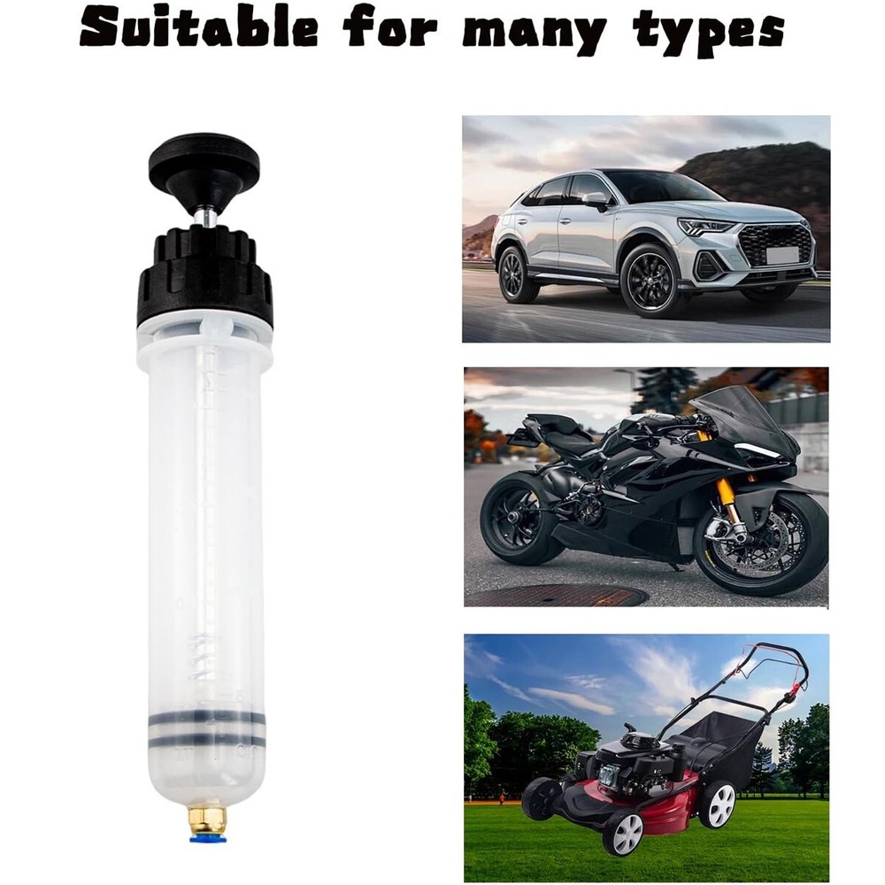 200CC Engine Oil Fluid Extractor Fluid Syringe Pump Manual Suction Transfer Tool
