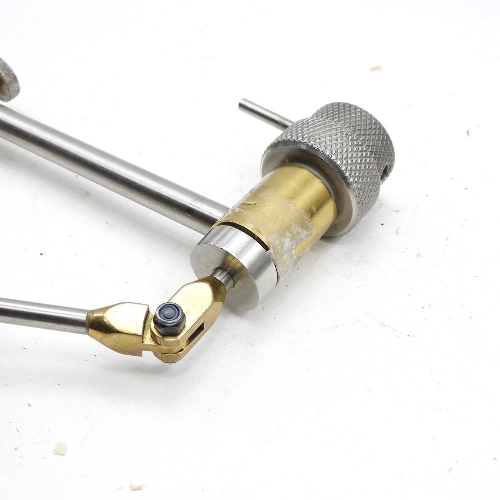 Rotary Fly Tying Vise. Unknown Maker. Made in India.