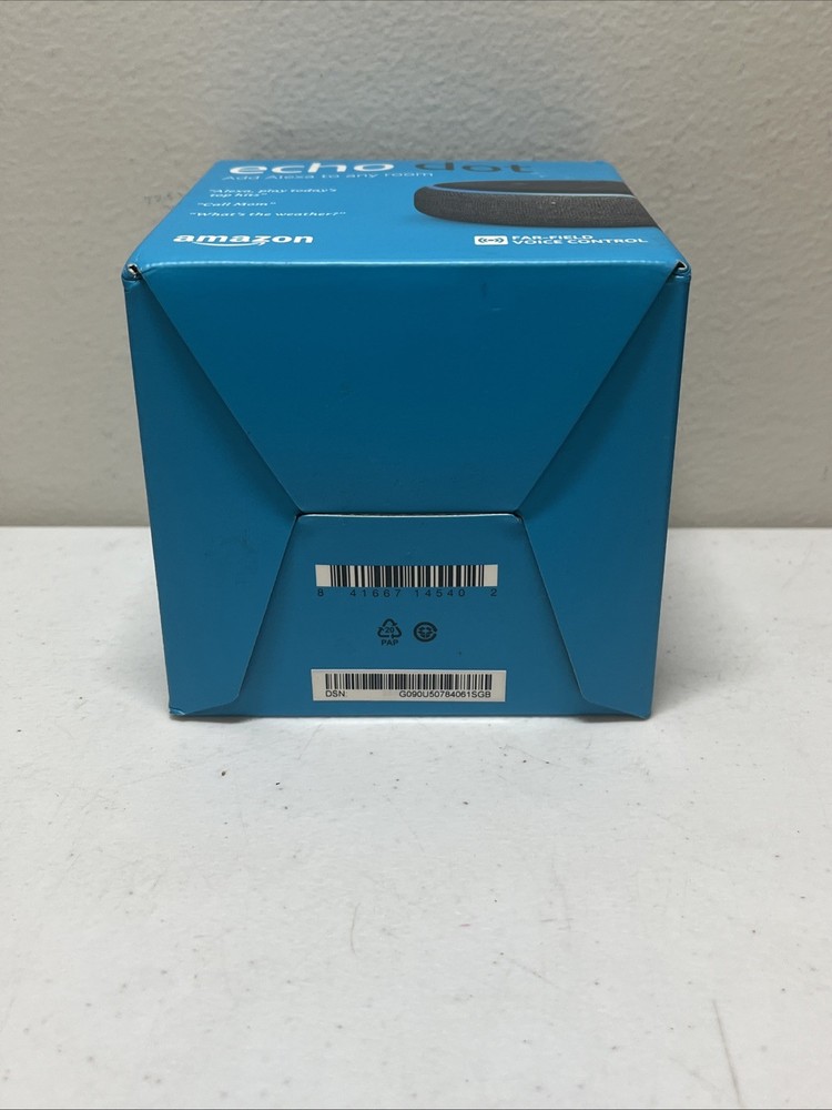 Amazon Echo Dot (3rd Generation) Smart Speaker - Charcoal