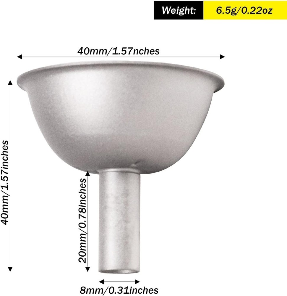 SilverAnt Ultralight Titanium Funnel
