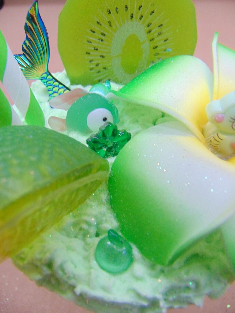 "Lime Cream Colada" Fake Bake Cocktail