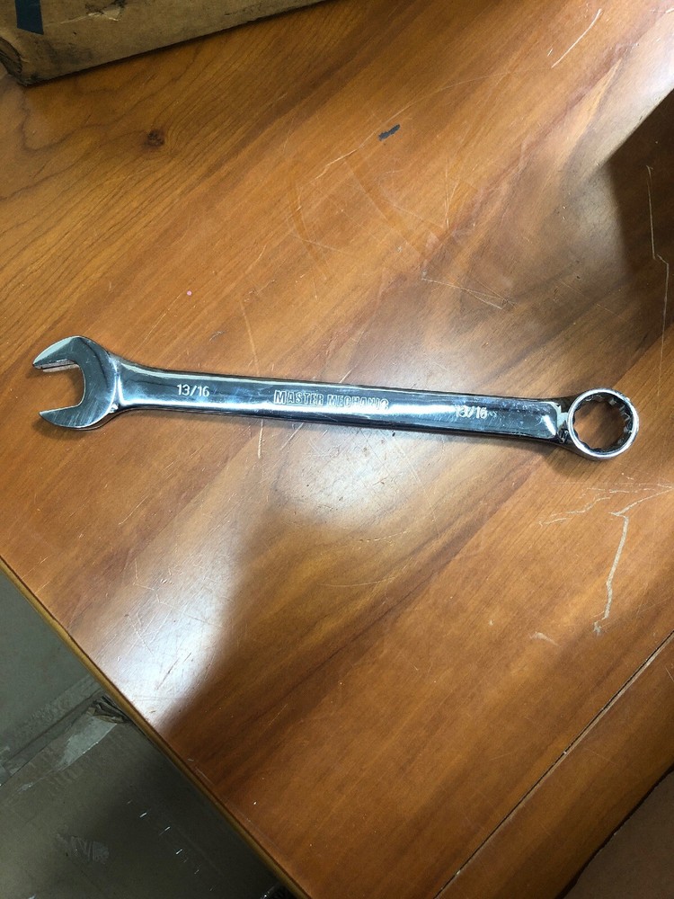 Master Mechanic 13/16" Jumbo Wrench Combination SAE Only One