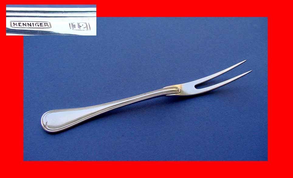 Serving Fork, Henniger, Silver Plated B28