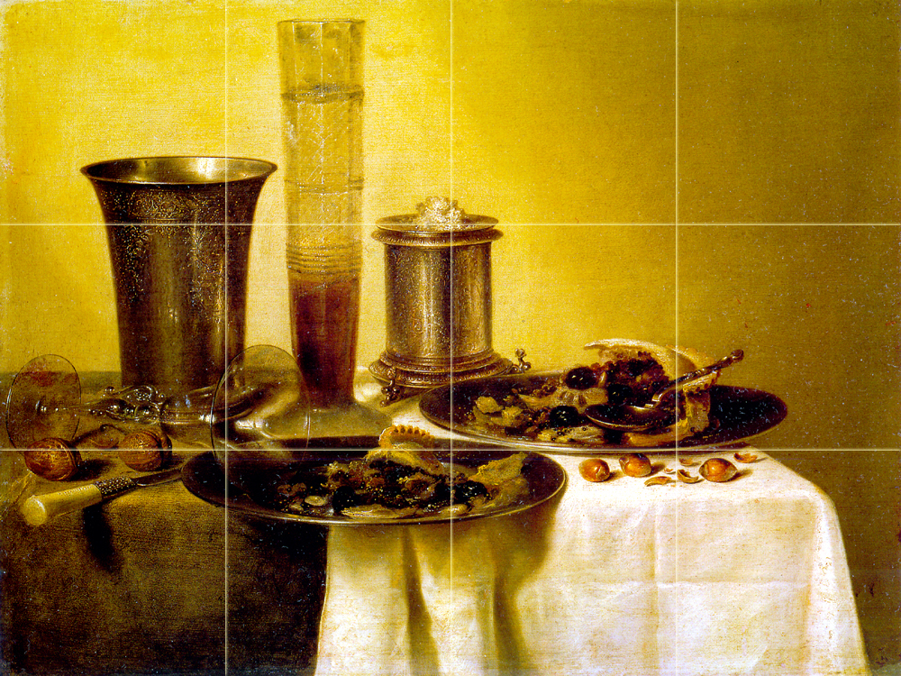 Art Still Life Wine Mural Ceramic Backsplash Tile #278
