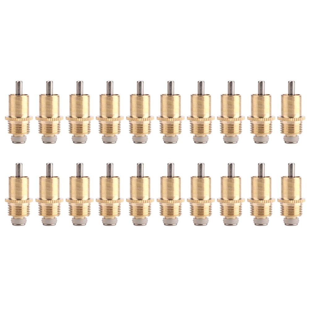 20Pcs Stainless Steel Rabbit Water Feeder Automatic Drinker Gold