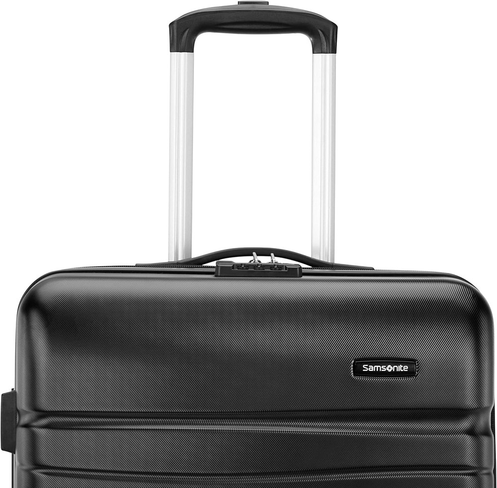 Evolve SE Hardside Expandable Luggage, Bass Black, Medium Spinner