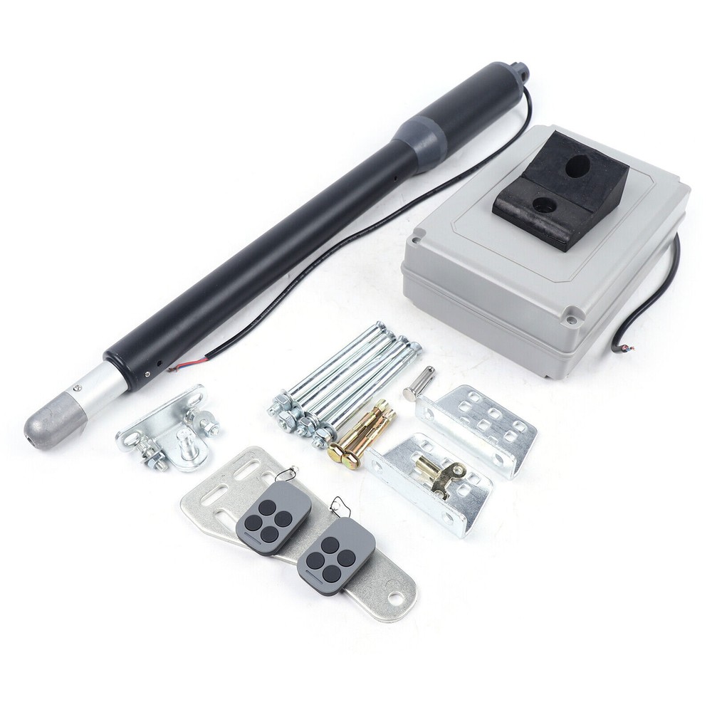 Automatic Single Swing Gate Opener Heavy Duty DC Motor W/ Remote Control 110V