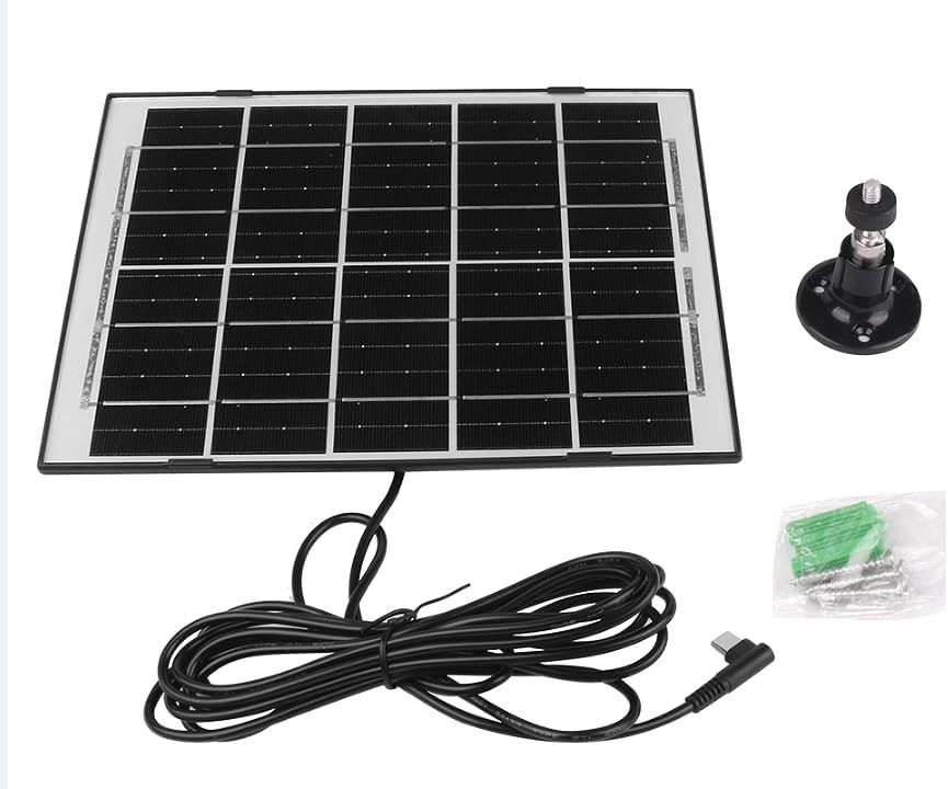 6V Waterproof Solar Panel 7W Chicken Coop Door New Cold-Proof Material Practical