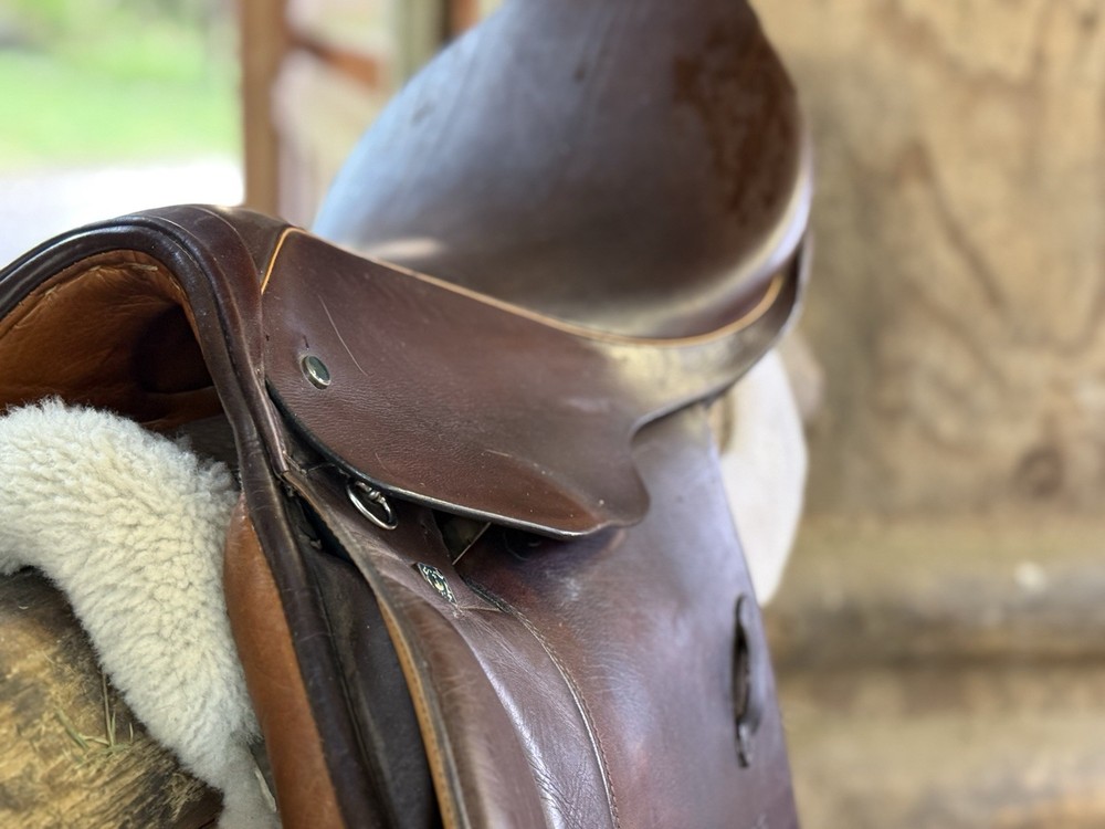 PENDING*****Stubben Siegfried CS Jumping All purpose Saddle 17.5” 30 Medium Tree