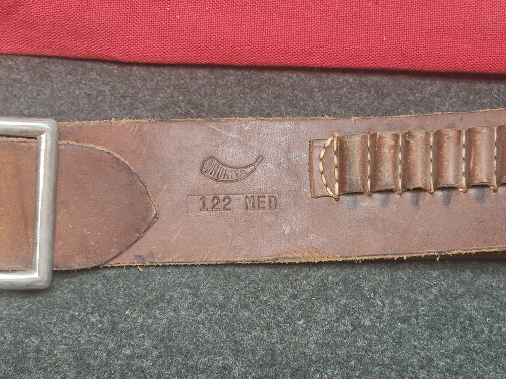 Hunter 122 Medium Ammunition Leather Cartridge Belt