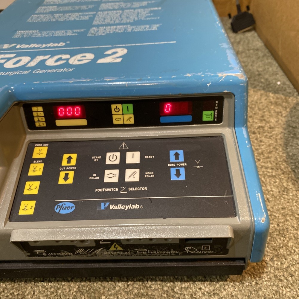 Valleylab Force 2 Electrosurgery Electrosurgical Generator Powers On!