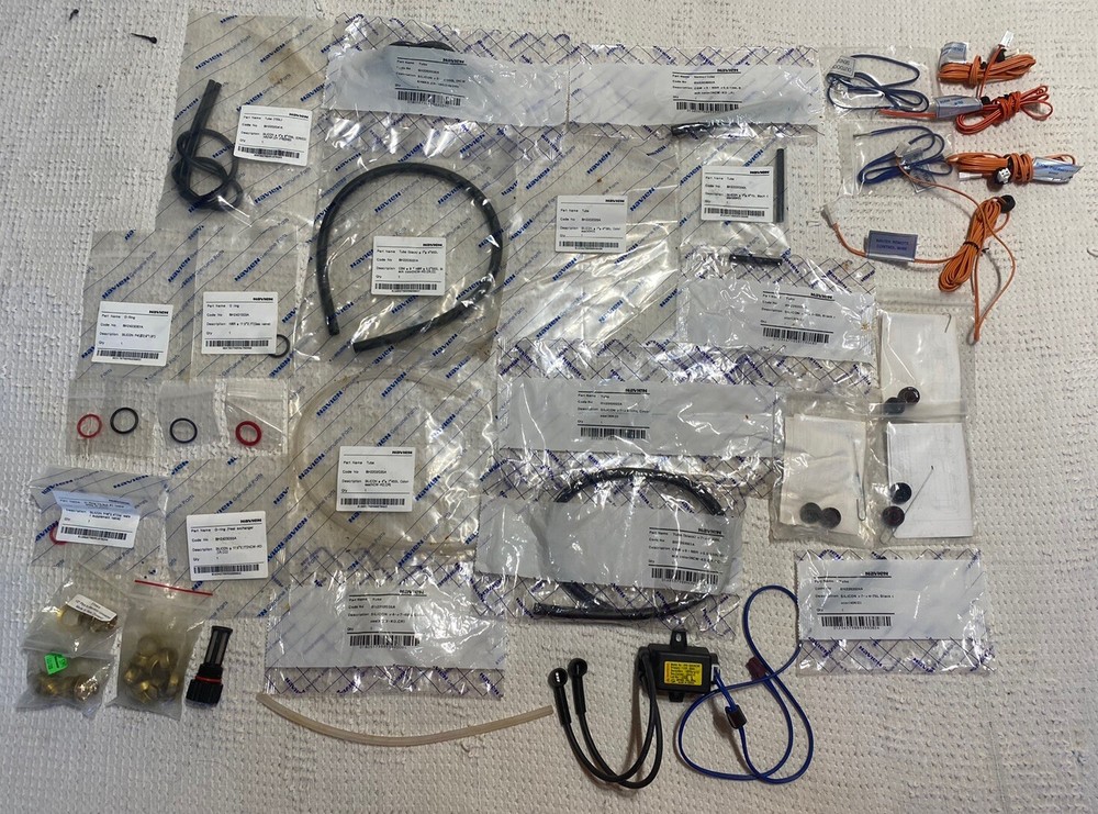Assorted Navien Parts O-rings / Hose Tube / Remote Control Wire / Temp WIRE ect
