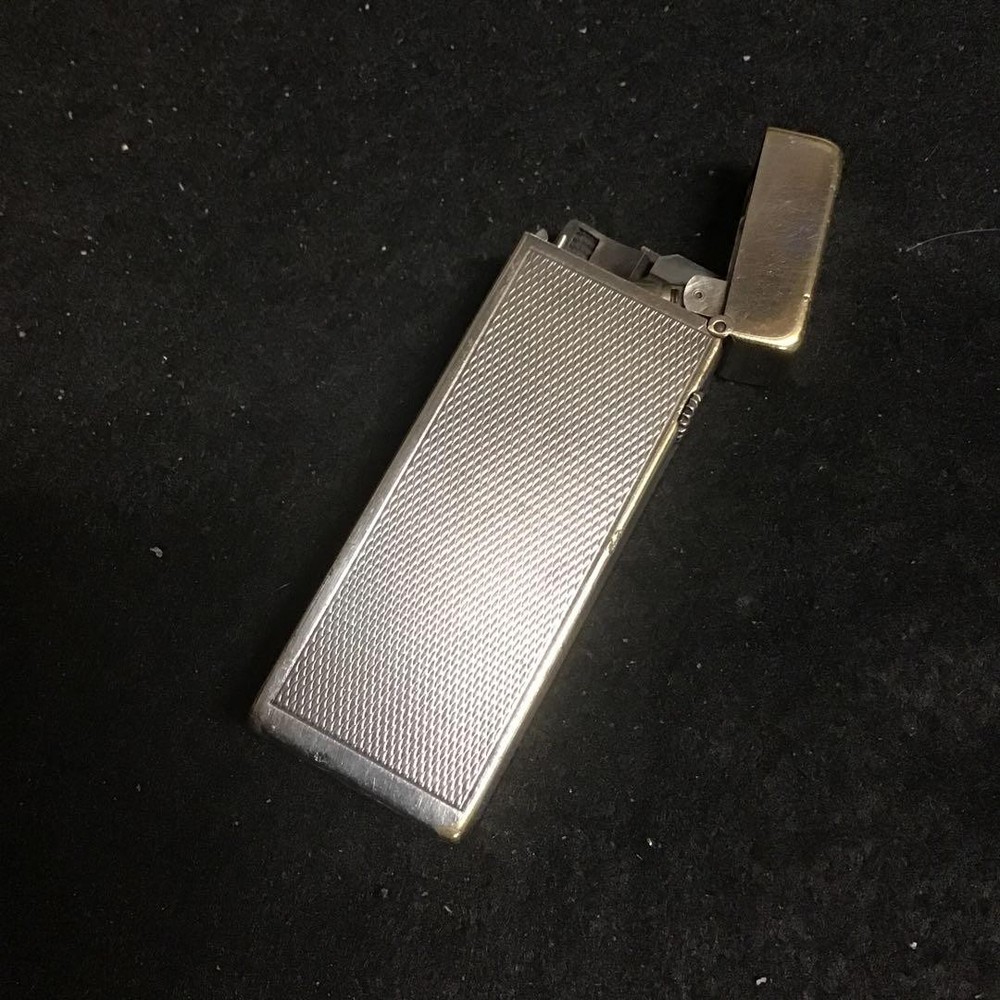 Used Dunhill Roller Gas Lighter Early Model Ignition OK