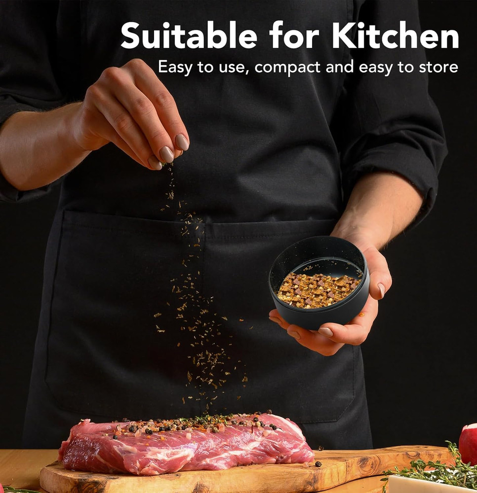 Grinder, Large 3" Spice Grinder (Midnight Black)