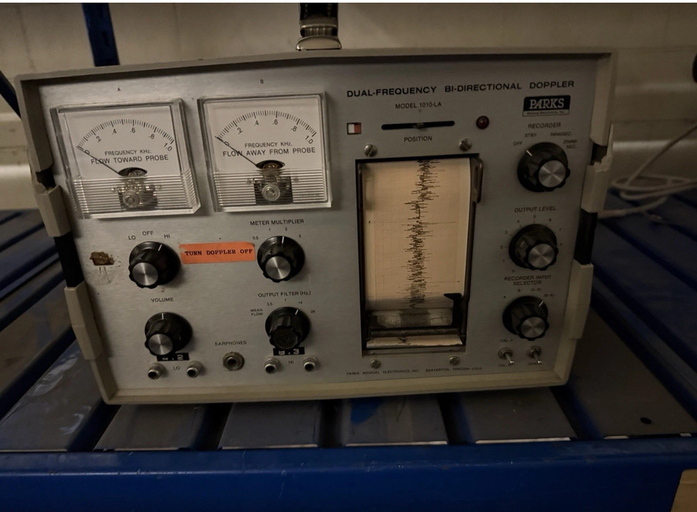 Parks Bi- Directional Doppler Model 1010 LA