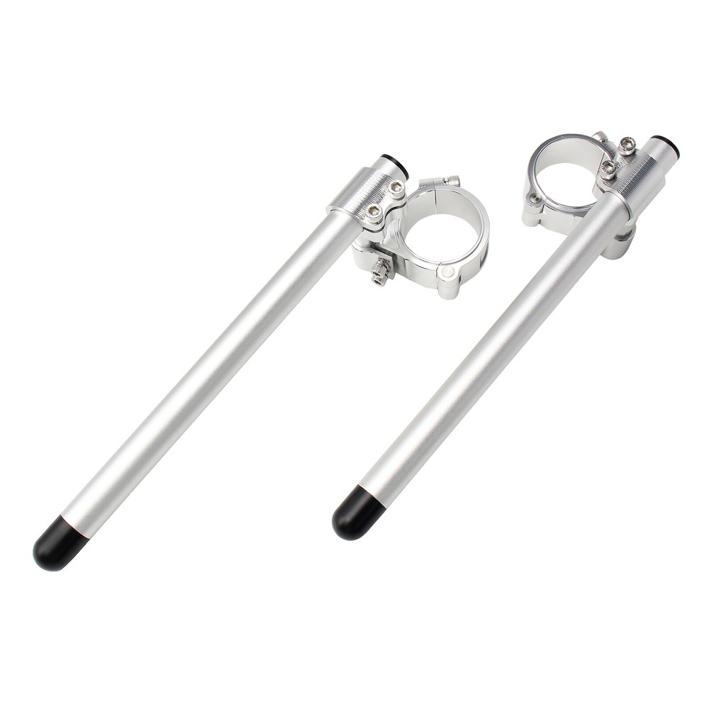 37-58mm Fork Tube Clip On Handlebars Riser Handle Bars Universal Fits Adjustable