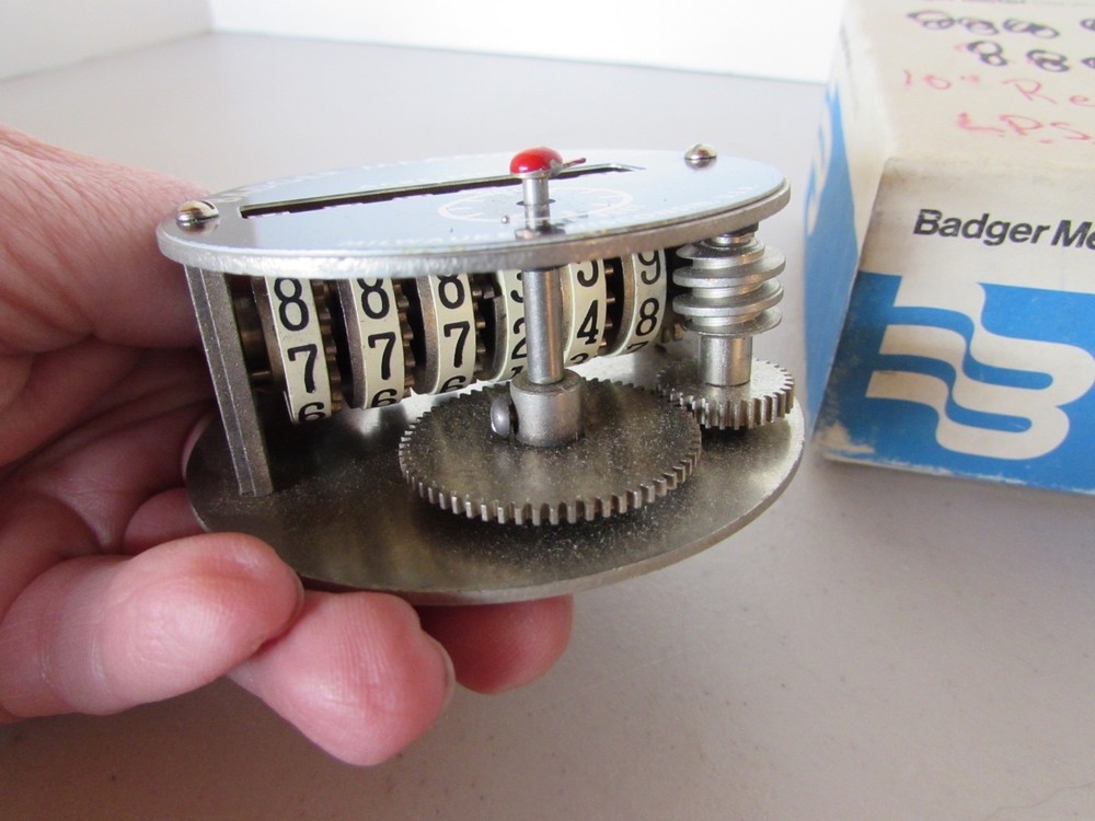 Badger Measure-Rite Water Flow Meter Acre Feed USA