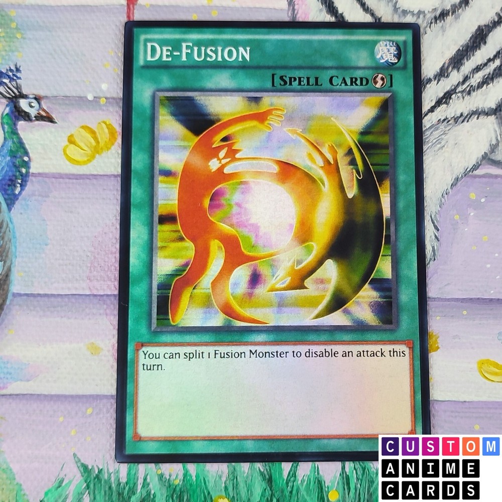 De-Fusion ANIME EFFECT HOLO card