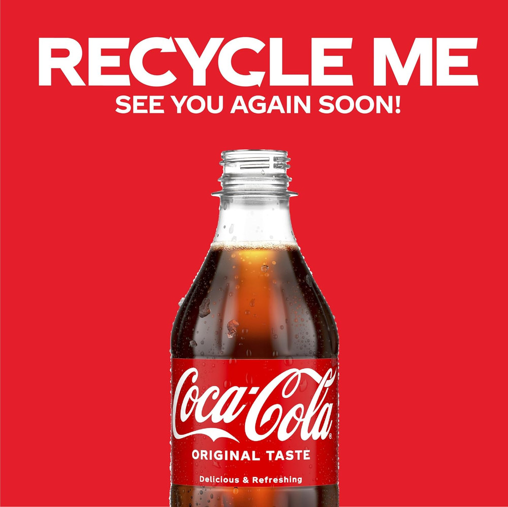 Soda Soft Drink Bottles, 16.9 Fl Oz, 6 Pack