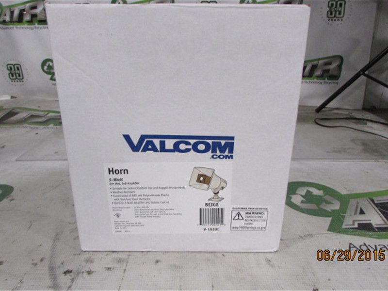 Valcom V-1030C Horn Self Amplifier Speaker New Open Box