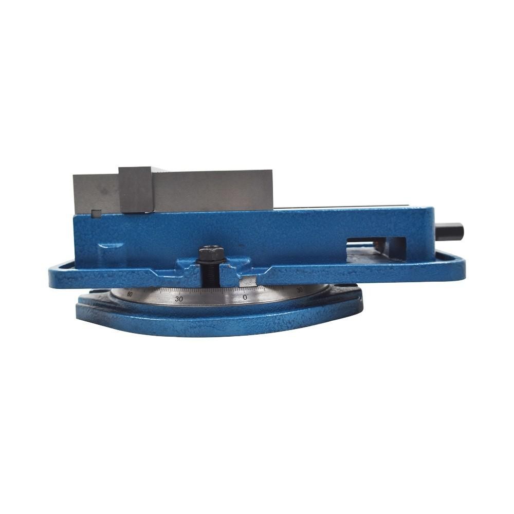 6" Lockdown Milling Bench Vise Machine Vise With 360° Swiveling Base Lock Vice